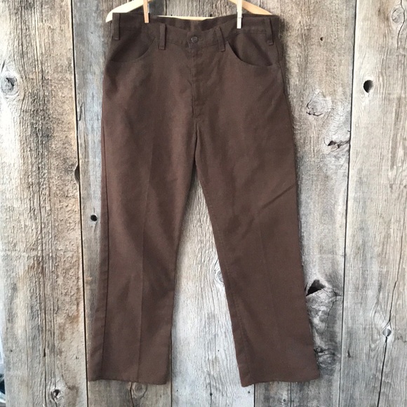Levi's Other - VTG 70s-80s Levi's Sta-Prest Brown Twill Pants, 34